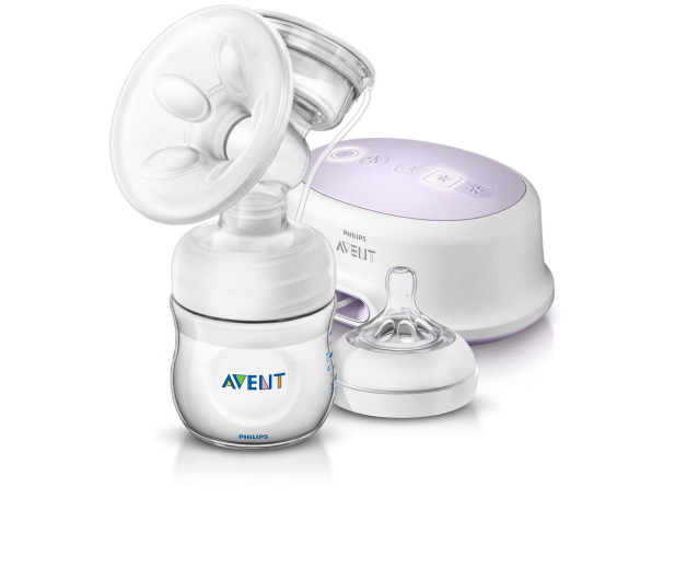 Philips Avent Laktator Elektryczny NATURAL +Butelka 125ml 0m+ - 320331 - zdjęcie 2